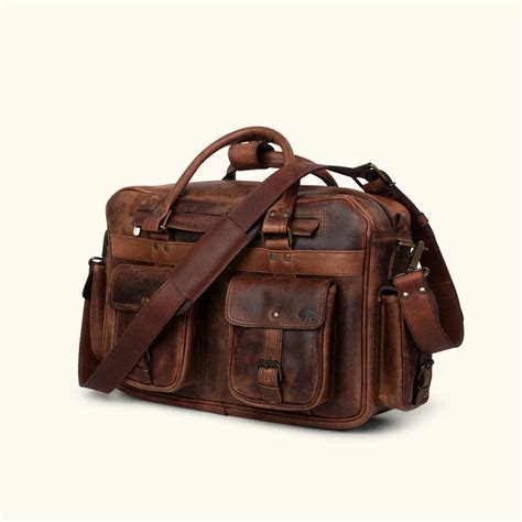 pilot bag fake leather|vintage leather pilot bag.